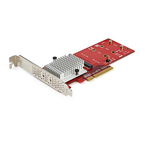 Dual M.2 PCIe SSD Adapter - x8 PCIe 3.0 Dual M.2 PCIe SSD Adapter - x8 PCIe 3.0